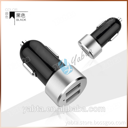 New product - CE FCC ROHS reversible dual car charger, 5V 4.8A reversible dual car charger for iphone and ipad